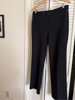 J&L Atelier Black Women’s Pants Size M Nylon-Spandex Blend Washable